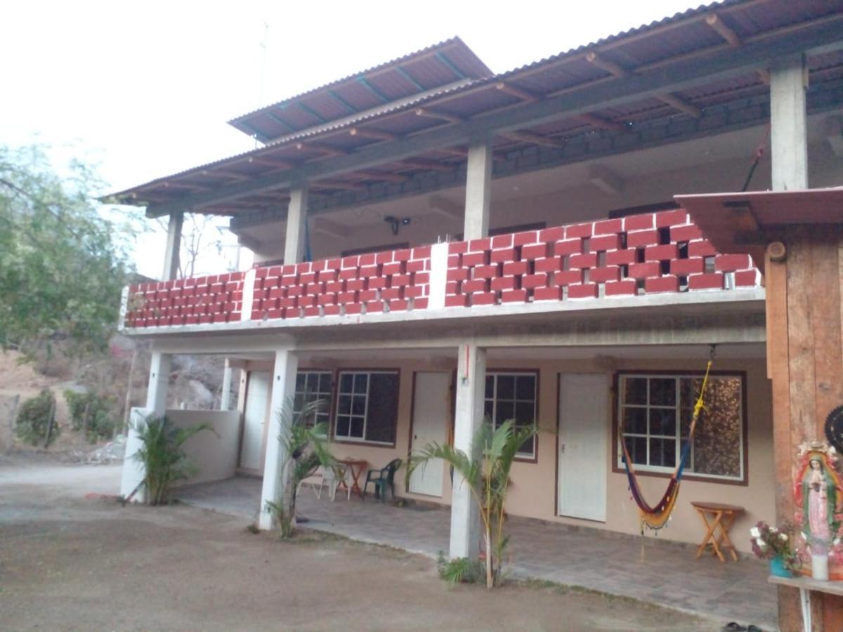 Posada Dos Hermanas Barra de la Cruz ภายนอก รูปภาพ